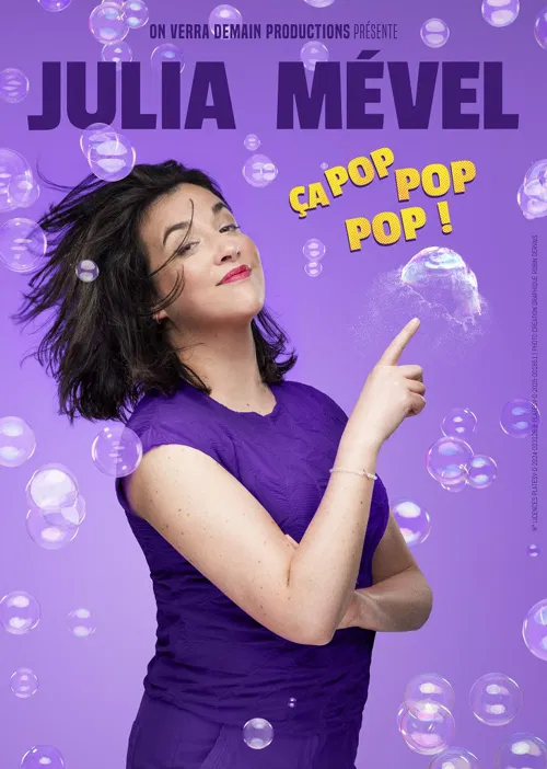Affiche de Julia Mével dans Ça pop pop pop !