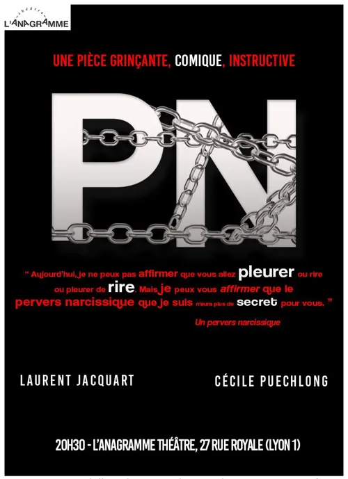 Affiche de PN (Pervers Narcissique)