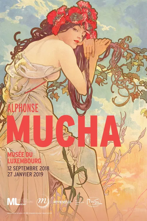 Affiche de Visite guidée : Exposition Alfons Mucha | par Mathou Loetitia