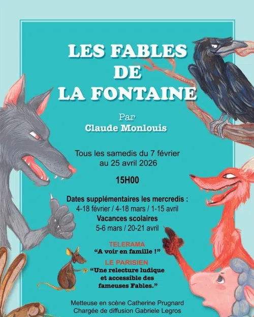 Affiche de Les fables de la Fontaine
