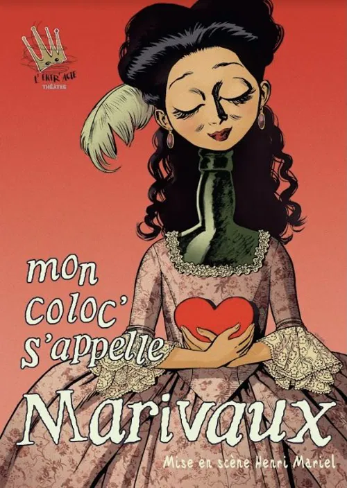 Affiche de Mon coloc s'appelle Marivaux