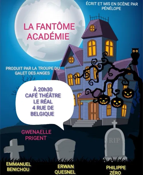 Affiche de La fantôme académie