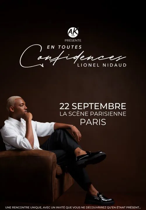 Affiche de Lionel Nidaud dans En Toutes Confidences