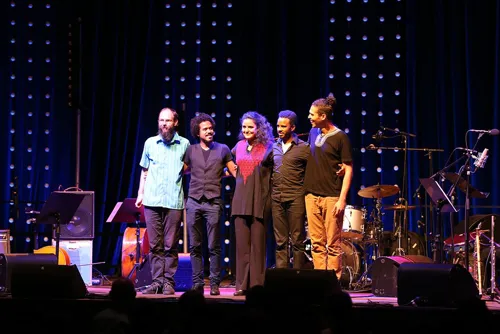 Affiche de Naissam Jalal Quintet & l'Orchestre Symphonique Divertimento
