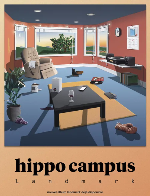 Affiche de Hippo Campus