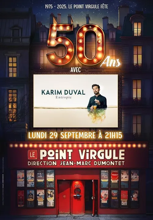 Affiche de Karim Duval dans Entropie