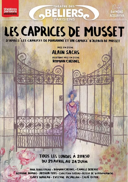 Affiche de Les caprices de Musset