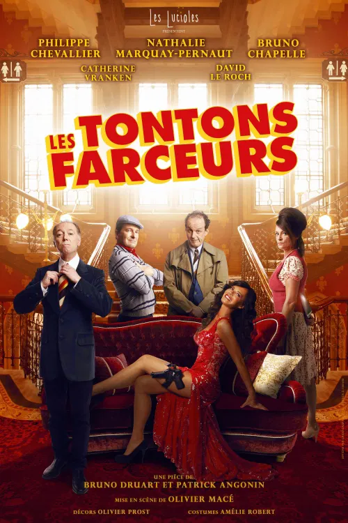 Affiche de Les Tontons Farceurs | avec Philippe Chevallier et Nathalie Marquay-Pernaut