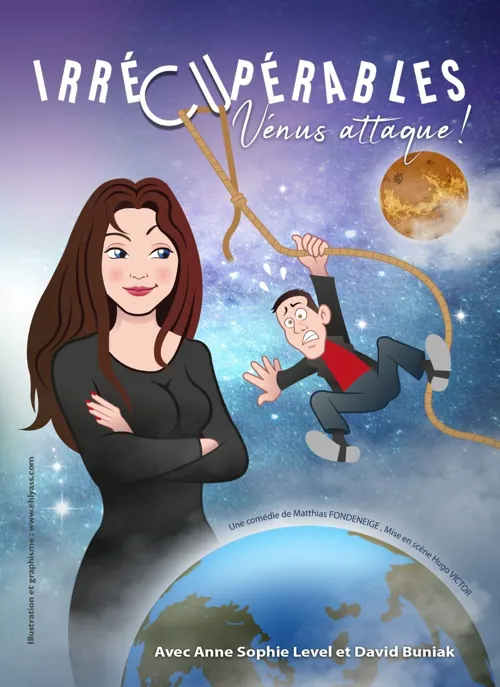 Affiche de Irrécupérables, Vénus Attaque !