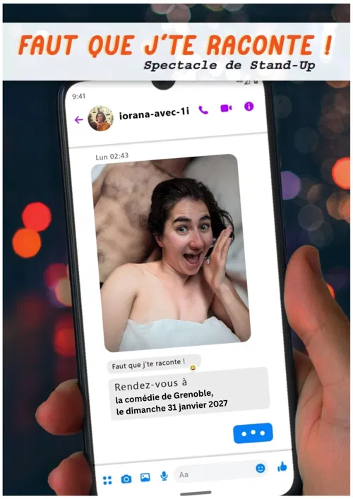 Affiche de Iorana dans Faut que j'te raconte !