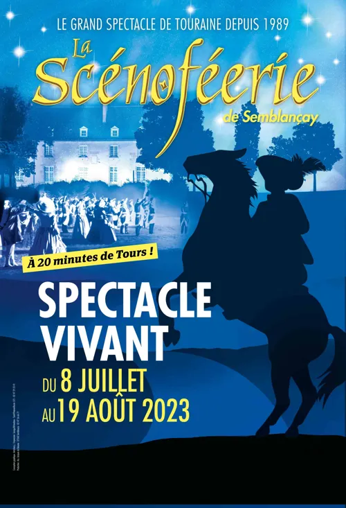 Affiche de La Scénoféere de Semblançay