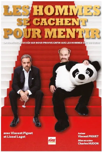 Affiche de Les hommes se cachent pour mentir
