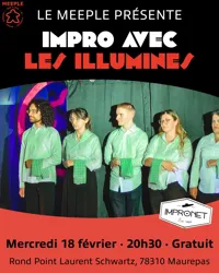 Impro avec Les Illuminés au Meeple - 