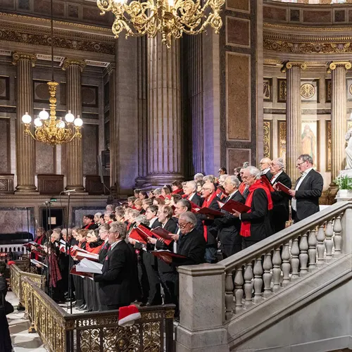 Affiche de Grand Concert de Chants Traditionnels de Noël