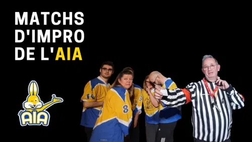 Affiche de Match d'improvisation - AIA