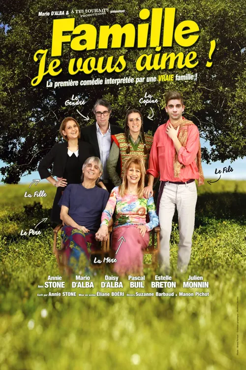 Affiche de Famille je vous aime !