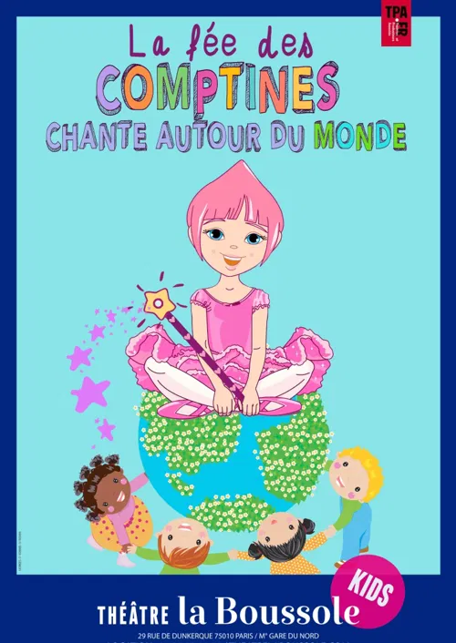 Affiche de La fée des comptines chante autour du monde