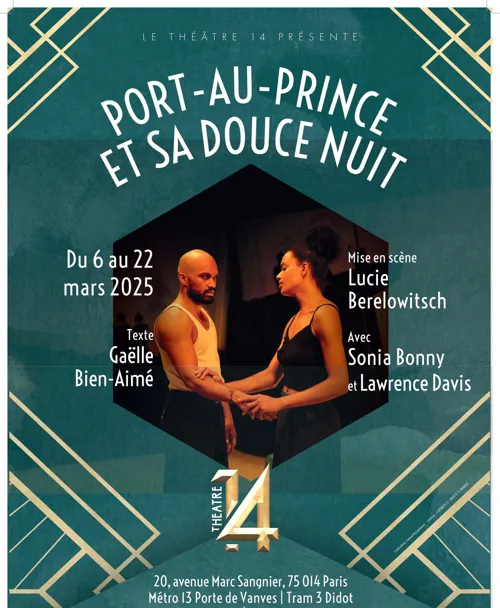 Affiche de Port-au-Prince et sa douce nuit