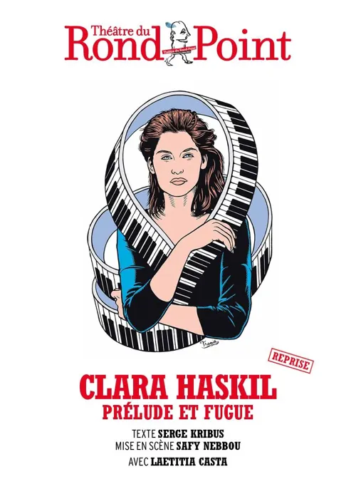 Affiche de Clara Haskil : Prélude et fugue | avec Laëtitia Casta
