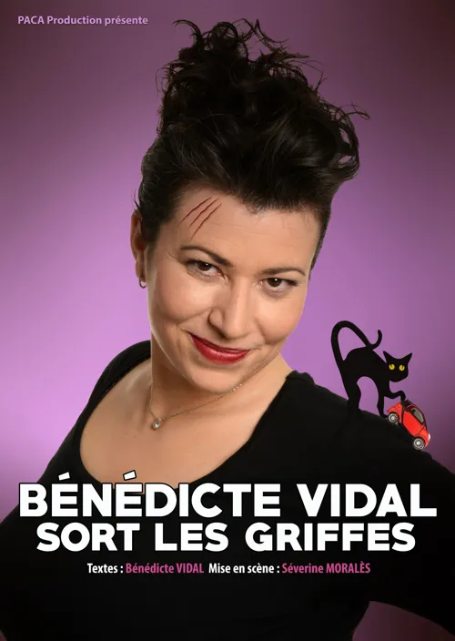 Affiche de Bénédicte Vidal dans Bénédicte Vidal sort les griffes