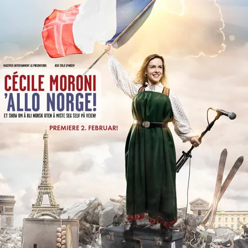 Affiche de Cécile Moroni dans Allo Norge