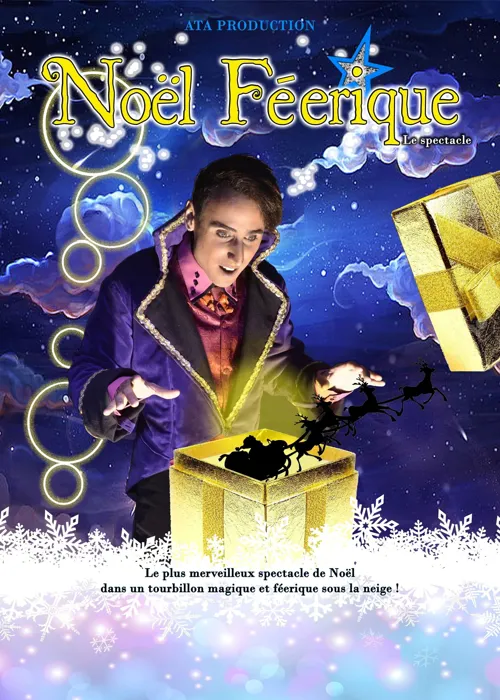 Affiche de Noël Féerique