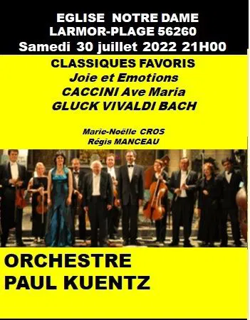 Affiche de Paul Kuentz : Classiques favoris | Larmor-Plage