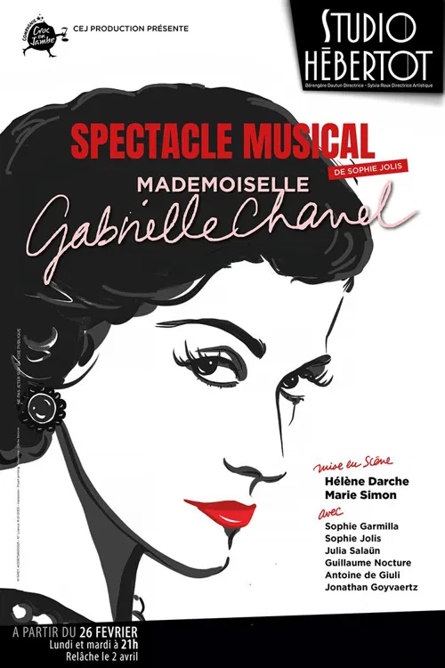 Affiche de Mademoiselle Gabrielle Chanel