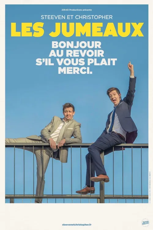 Affiche de Les Jumeaux dans Bonjour, au revoir, s'il vous plait, merci