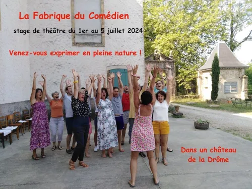 Affiche de Stage théâtre été