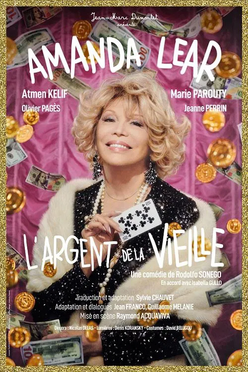 Affiche de L'argent de la vieille | avec Amanda Lear
