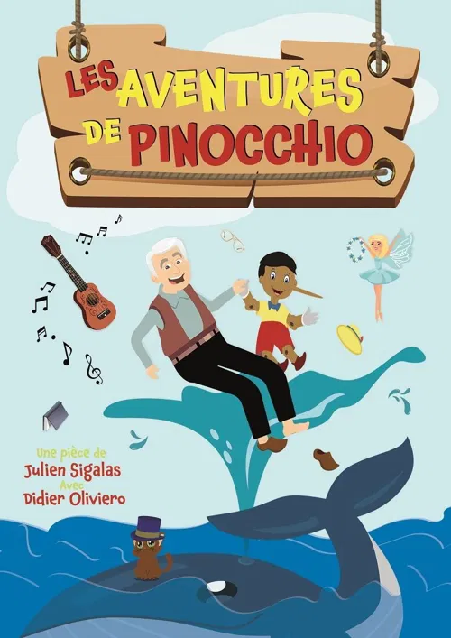 Affiche de Les aventures de Pinocchio