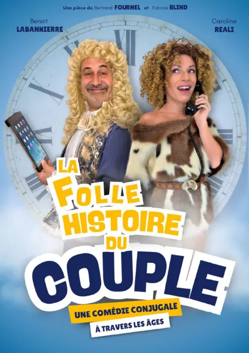 Affiche de La folle histoire du couple