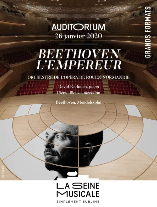 Affiche de Orchestre de l'opera de Rouen - Beethoven