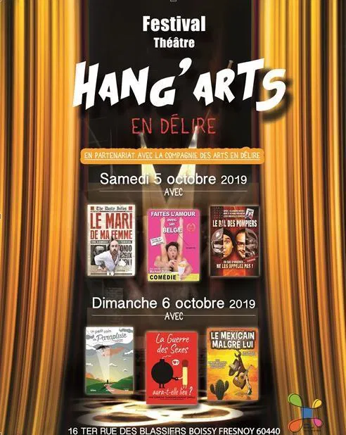 Affiche de Festival Hang'arts en délire : Pass Jour 2