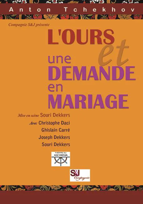 Affiche de L'Ours et Une demande en mariage