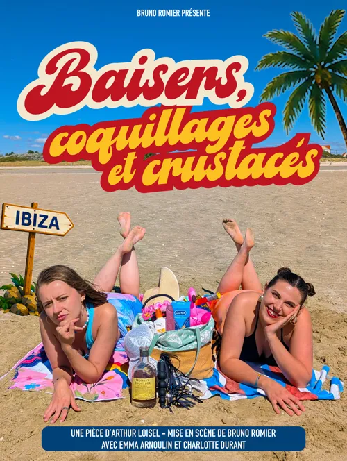 Affiche de Baisers, coquillages et crustacés