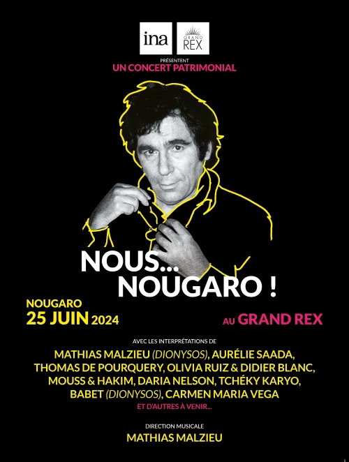Affiche de Nous... Nougaro !