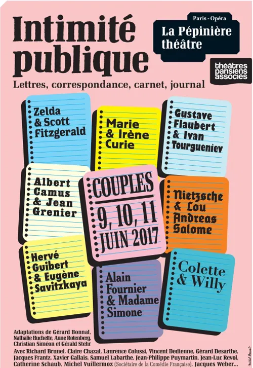 Affiche de Intimité publique