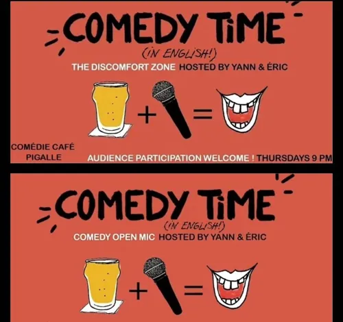 Affiche de Comedy Time - English Stand Up