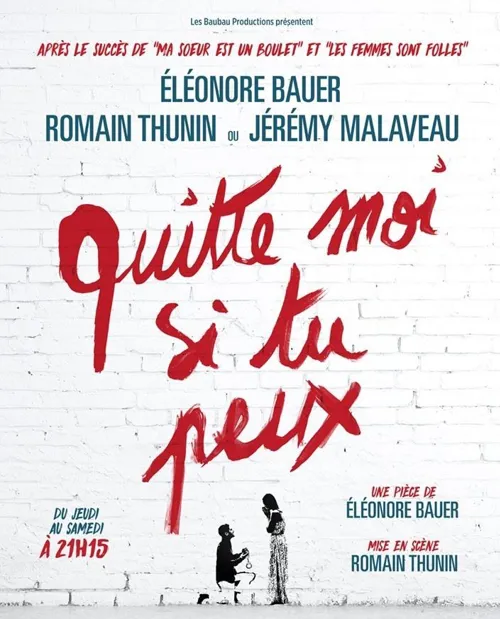 Affiche de Quitte moi si tu peux