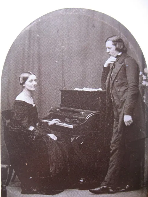 Clara et Robert Schumann