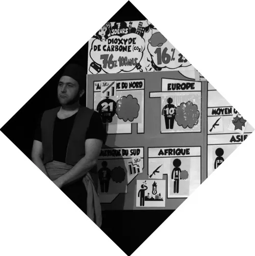 Affiche de Conférences Gesticulées | Cie les Frères Lepropre