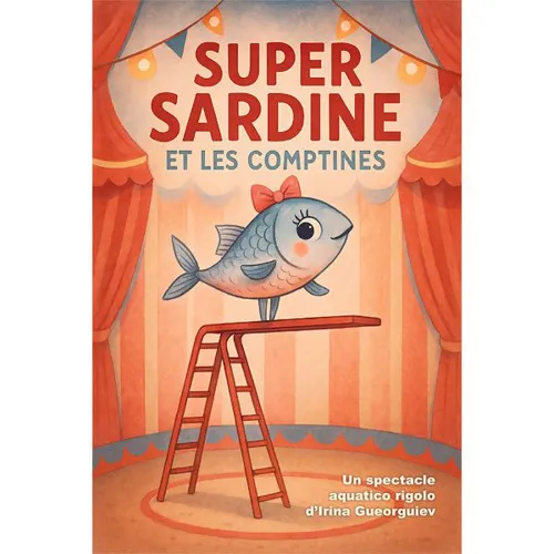 Affiche de Super Sardine et les comptines