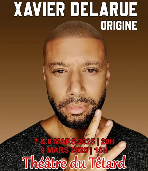 Affiche de Xavier Delarue dans Origine