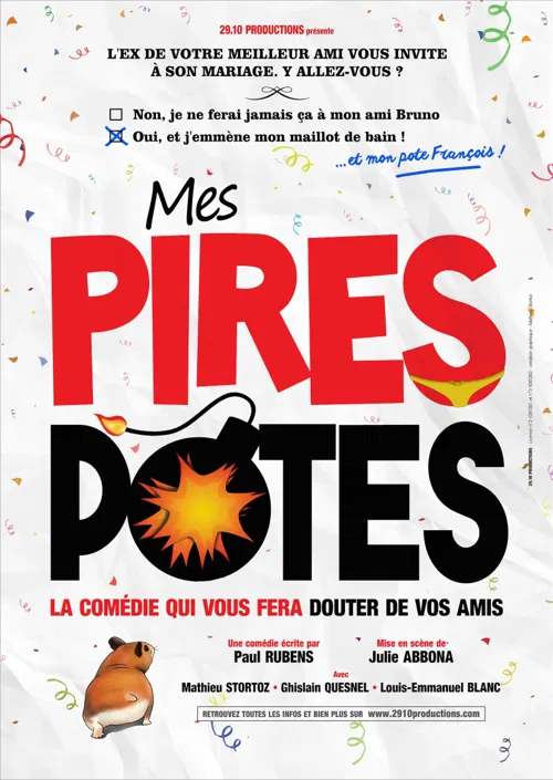 Affiche de Mes Pires Potes