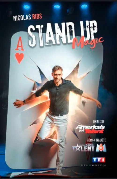 Affiche de Nicolas Ribs dans Stand Up Magic