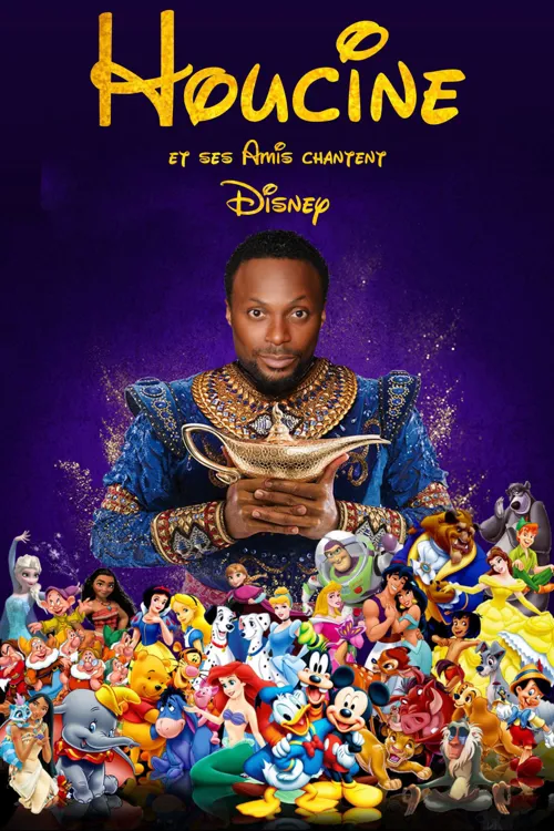 Affiche de Houcine et ses amis chantent Disney