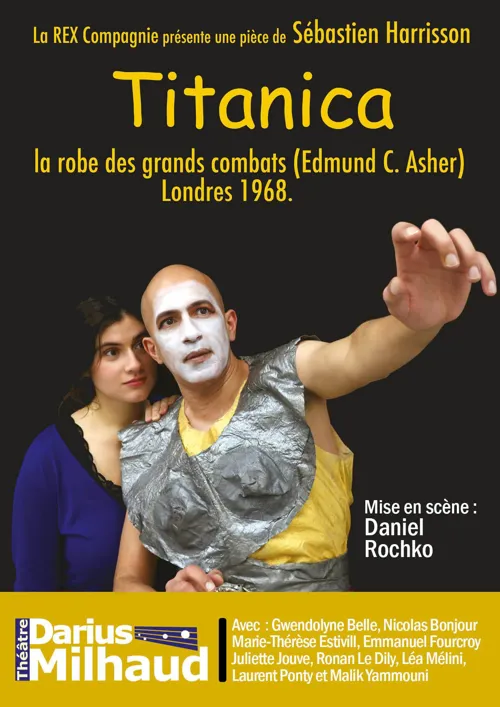 Affiche de Titanica, la robe des grands combats (Edmund C. Asher, Londres 1968)