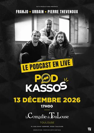 Affiche de Podkassos : Le podcast en live